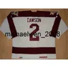 Kob Weng personnalisé ohl Peterborough Petes Jersey 2 Aaron Dawson 12 Staal 7 Hendrikx Mens Womens Kids 100% Coute de hockey