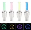 4 colors Firefly gas nozzle lights Spoke LED Wheel Valve Stem Cap Tire Motion Neon Light Lamp For Bike Bicycle Car Motorcycle lamp