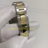35 estilo foto real automática com relógios de caixa 126333 masculino 41mm ouro amarelo 18K mostrador romano pulseira de aço de dois tons 126331 fecho dobrável 126334 relógios de pulso relógio masculino
