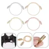 10Pc Napkin Chain Clip Retro Towel Metal Apron Bib Holders For Adult Baby Keep Securely Placed Table Dect Tool Rings268w