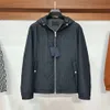 23SS Autumn New P Family Hooded Casual Men's Jacket Coat Trading Company Channel Simple High Luxury Trend