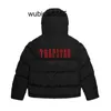 Moda Trapstar Londres Decodificado Com Capuz Puffer 2.0 Gradiente Jaqueta Preta Homens Bordados Térmicos Com Capuz Casaco De Inverno Tops 2023 Essss