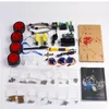 Circuits intégrés Raspberry Pi Smart Video Robot Car pour 3 modèles B B 2B avec application Android Rpi non inclus Qaeda