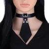 Choker Punk Krawatte Halskette PU Leder Sexy Spike Hals Schlüsselbein Kragen Männer Halsketten Frauen Gothic Harajuku Schmuck Geschenk