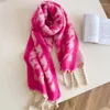 Sciarpe invernali eleganti sciarpe con motivo pied de poule donna uomo scialle lungo caldo 5 colori pashmina