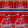 WENG VTG-LA Väljer High School Game slitna Hockey Jersey 100% sömda broderier Hockeytröjor