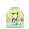 Impression taille tablier nouveau mignon chien impression dessin animé tablier Anti-huile taille Parent-enfant cuisine adulte sans manches suspendu cou tablier