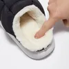 Chinelos Comwarm Moda Pelúcia para Mulher Homem Pão Sapatos Inverno Quente Plataforma Grossa À Prova D 'Água Ao Ar Livre Casa 231110