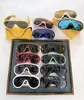 Damen-Sonnenbrille für Damen, Herren, Herren, modischer Stil, schützt die Augen, UV400-Linse, mit zufälliger Box und Etui 40108I