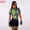 Cycling clothes Sets 2020 pro Fessional Team Cycling clothes Women's Tight-fitting Short-sleeved Sweatshirt Jumpsuit Swimsuit Gel Breathable PadHKD230625