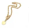 تصميم العلامة التجارية الكلاسيكية لوف القلب prendantnecklaces المجوهرات التيتانيوم من الفولاذ المقاوم للصدأ هدايا القلادة للنساء الفتيات أمي لها زوجة سيدة قابلة للتعديل