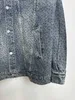 Jaquetas femininas designer versão de alta definição Paris 23 nova jaqueta jeans lavada céu estrela para homens e mulheres S3U8
