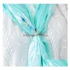 Silk Scarf Buckle Shawl Ring Clips Tricyclic Scarves Clip Jewelry Accessories Luxurious Simple Women Girl Party Gift Drop Delivery Dha5V