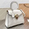 Luxurys Damen Designer Totes Leder Sammy Handtaschen Klassische Buchstaben Silber Goldschnalle Modegriff Umhängetaschen Handtasche