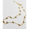 Ketten Halsketten für Frauen Halskette weiblichen Schmuck Großhandel Geschenk vergoldet Herz Korea Mode Bijuterias TRENDY