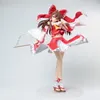 Gun Toys 41cm frigörande b-stil touhou projekt japansk anime tjej figur hakurei reimu pvc figur samling modell leksak doll presenter