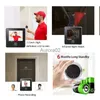 Doorbells KAK 2.8" LCD Screen Electronic Door Viewer Bell IR Night Door Camera Photo Recording Digital Door Viewer Smart Peephole Doorbell YQ231111