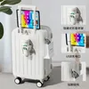 Suitcases Trendy Luggage Large Capacity Multifunctional Travel Box Universal Silent Wheel Password For Men And Women