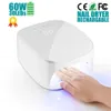 Nail Dryers Wireless Led Lamp UV 60W Rechargeable 8000mAH Cordless Gel Dryer Polish Curling for All 231110