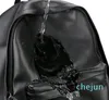 Bolsa escolar masculina de couro à prova d'água para meninas adolescentes menino bolsa para laptop pacote de negócios casual bolsa de viagem
