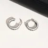 Hoop Earrings Stylish For Men Waterproof Stainless Steel S Style Round Huggies Boys Gifts Jewelry Brincos Masculinos