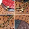 Torby wieczorowe Westal Mini Crossbody z paskiem łańcuchowym małe damskie torby na ramię oryginalny skórzany telefon wielokolorowy 7674 Kolorful 231110