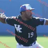 Ryder Giles Kentucky Baseball Jersey Magdiel Cotto Seth Logue Custom Tousted 11 Colby Frieda 46 Christian Howe 44 Reed Gannon Kentucky Wildcats Jerseys