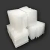 0 06mm nouvelles enveloppes d'emballage sacs pochettes à bulles en plastique blanc matériel d'emballage LDPE sacs à bulles entiers 186C