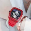 Limitowana edycja projektantki Watche Watche Wysokiej jakości automatyczny ruch mechaniczny Sapphire Diamond Waterproof Waterproof Watch Specjalny licznik M31B8888
