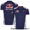 T-shirts pour hommes Sacs de soirée 2023 F1 Team Red Racing RB18 Team Men_s Extreme Sports Formula One Fan T-shirt Women_s Bull Transpir 4113