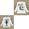 Hellstar Hoodie Men's T-shirts Hellstar Long Sleeve Designer T-shirt Big Print Graphic Hell Star Black White Men Women Top Tee Harajuku Street Hip Hop Hoodie 4743