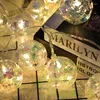 Strings Festive Atmosphere Decoration Light String LED Football Lights Shopping Mall Room Outdoors Courtyard Ball Lamps