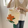 Abendtaschen Youda koreanische Version Leinwand Umhängetasche für Frauen niedlicher Apfel Mann einfache Handtasche große lässige Kapazität Shopper Tote