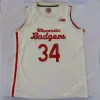 Jerseys Wisconsin Badgers Basketball Jersey NCAA College Nate Reuvers Brad Davison Tyler Wahl Ben Carlson Jonathan Davis Lorne Bowman II Cro