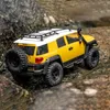 ElectricRC CAR 1 18 RC CAR 118 FJ CRUISER RTRシミュレーション電気4WD RCモデルクローラーオフロード車両ボディフレーム構造大人の子供231110