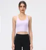 afk-lu 18 Yoga Outfits Shirts Oefening Fitness Sportbeha Gym Kleding Vrouwen Ademend Sneldrogend Tank Tops Vest