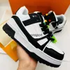 Designer Luxury Brand Casual Shoe Trainer Maxi Small Fat Ding Men's and Women's Sneakers Fashion Läder Donkey Brand Double Sneakers