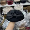 Boinas Boinas Otoño Invierno Bowknot En forma de hongo Grace Lana Fieltro Formal Lady Beret Hat Mujeres Ocio Pintor Drop Deliver Dhgarden DHWJH