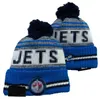 Berretti da uomo DETROID RED Berretti WINGS Beanie Hats Tutte le 32 squadre Pompon lavorato a maglia con risvolto a righe Lana laterale calda USA College Sport Cappello lavorato a maglia Berretto da hockey per donna a1