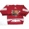 Kob Weng Personalizzato Echl Utah Grizzlies Jersey da uomo Custom Womens Kids Ice Hockey Maglie a buon mercato Gorit Gorit Maglie rosse bianche gialle