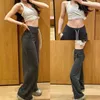 Lu-09 Women Yoga Flared Pants Lu High Waist Wide Leg Sports Trousers Solid Color Slim Hips Loose Dance Tights Ladies Gym Plus Size Leggings Running Sweatpants