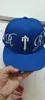 Ball Caps Brief Stickerei Baseball Cap Hip Hop Männer Frauen Einstellbare Hut Outdoor Snapback Schwarz Blau