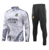 2023 2024 Real Madrids Tracksuit Training Suit Vini JR Bellingham 23/24 Real Madrides Men and Kids Football Camavinga Sport