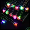 Decoração de festa glitter flash acrílico colar de led led lamp novidade night mercado criativo infantil brinquedos luminos