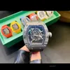Limitowana edycja projektantka Watche Watche Wysokiej jakości Automatyczny ruch mechaniczny Sapphire Diamond Waterproof Waterproof Watch Special Counter DH6I MMJE