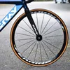 Pédales de vélo Gris Vélo de piste Fixie Vélo Cadre en alliage d'aluminium OTA 48T Pédalier 700C Vitesse unique Fourche en carbone Pignon fixe Racing Rayons plats 3M411