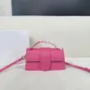 Top 10A bolsa de designer versão atualizada bamnnino nova mini bolsa crossbody marca de nicho fabricante de alta qualidade bolsa de ombro no exteriorbags000 logotipo dourado de Natal