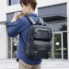 Affärsresor Herrväska Mod Bag Fashion Trend Men's Ryggsäck utomhus PU LÄDER CAPLES RACKPACK 230411