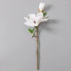 Fiori decorativi Koko Flower 36CM Silk Magnolia Artificiale di alta qualità Orchidea Matrimonio Decora la casa Decorazione del giardino Accessorio per feste
