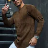 Männer T-Shirts Plus Größe 4XL Männer Basic Top Langarm Mode Streifen T-shirt Masculinas 2022 Herbst Casual Pullover Herren dünne T-Shirts Hemd J231111